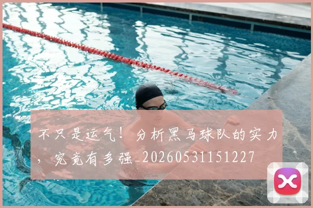 不只是运气！分析黑马球队的实力，究竟有多强_20260531151227